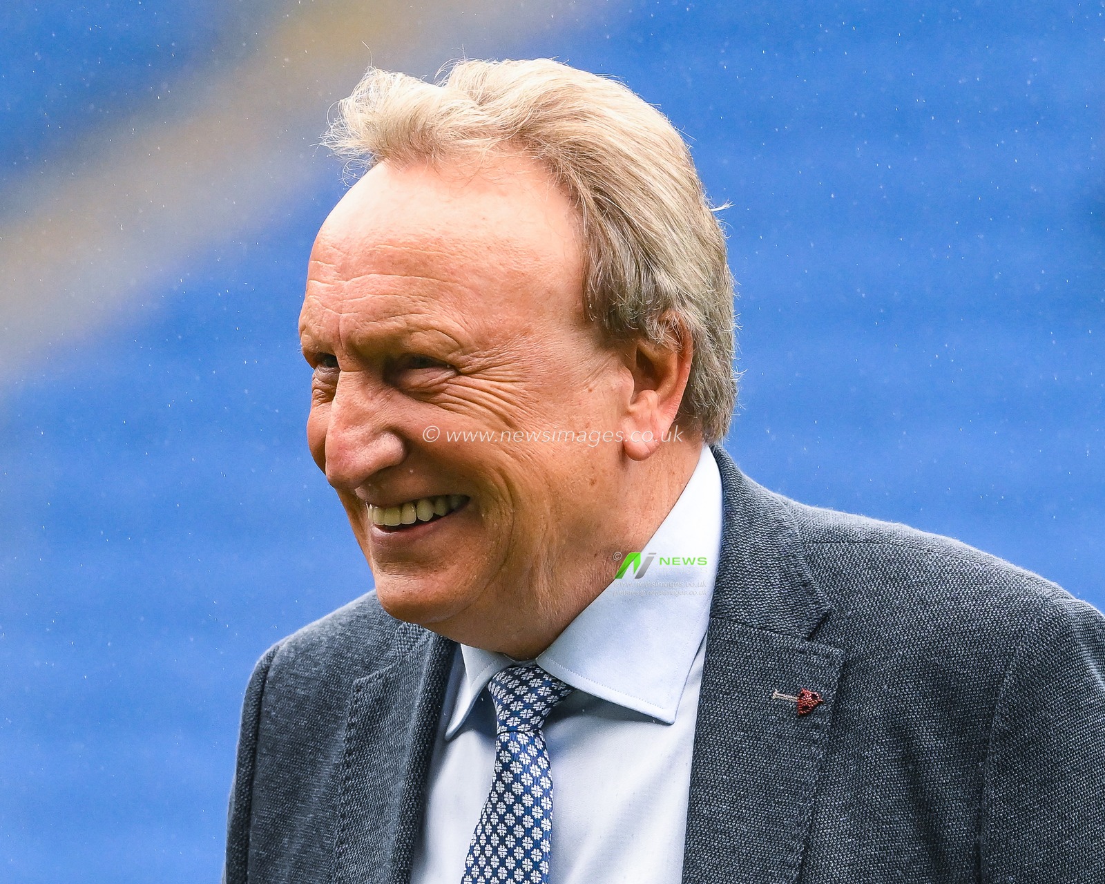 Neil Warnock Manager of Huddersfield Town arrives ahead of the Sky Bet Championship match Cardiff City vs Huddersfield Town at Cardiff City Stadium, Cardiff, United Kingdom, 30th April 2023

(Photo by Craig Thomas/News Images)