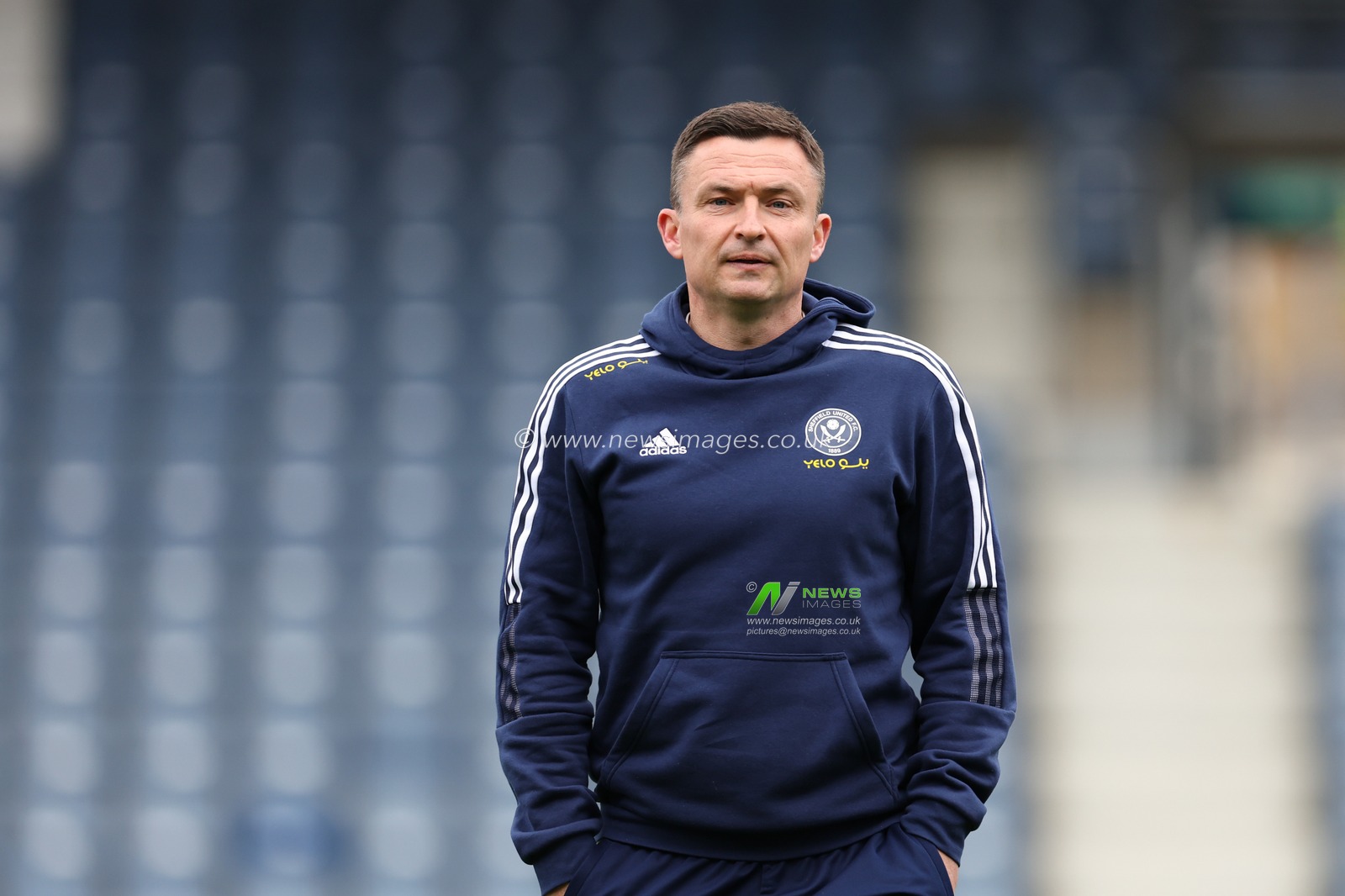 Paul Heckingbottom manager of Sheffield United.