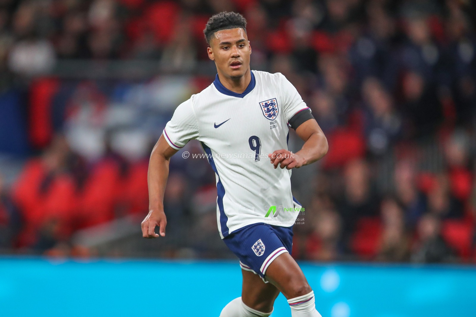 Ollie Watkins of England during the International Friendly match England vs Brazil at Wembley Stadium, London, United Kingdom, 23rd March 2024

(Photo by Gareth Evans/News Images)