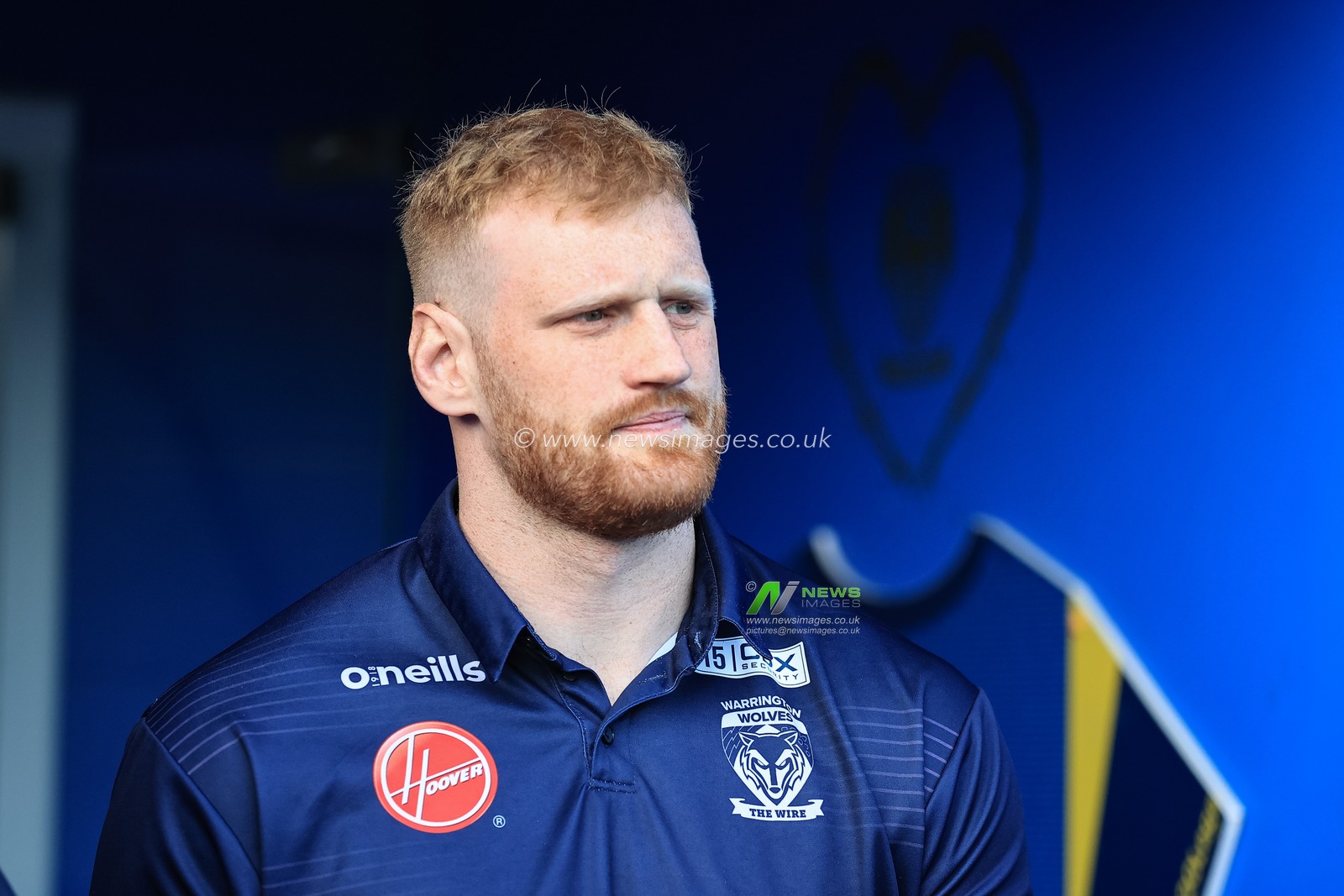 Joe Bullock #15 of Warrington Wolves Halliwell Jones Stadium