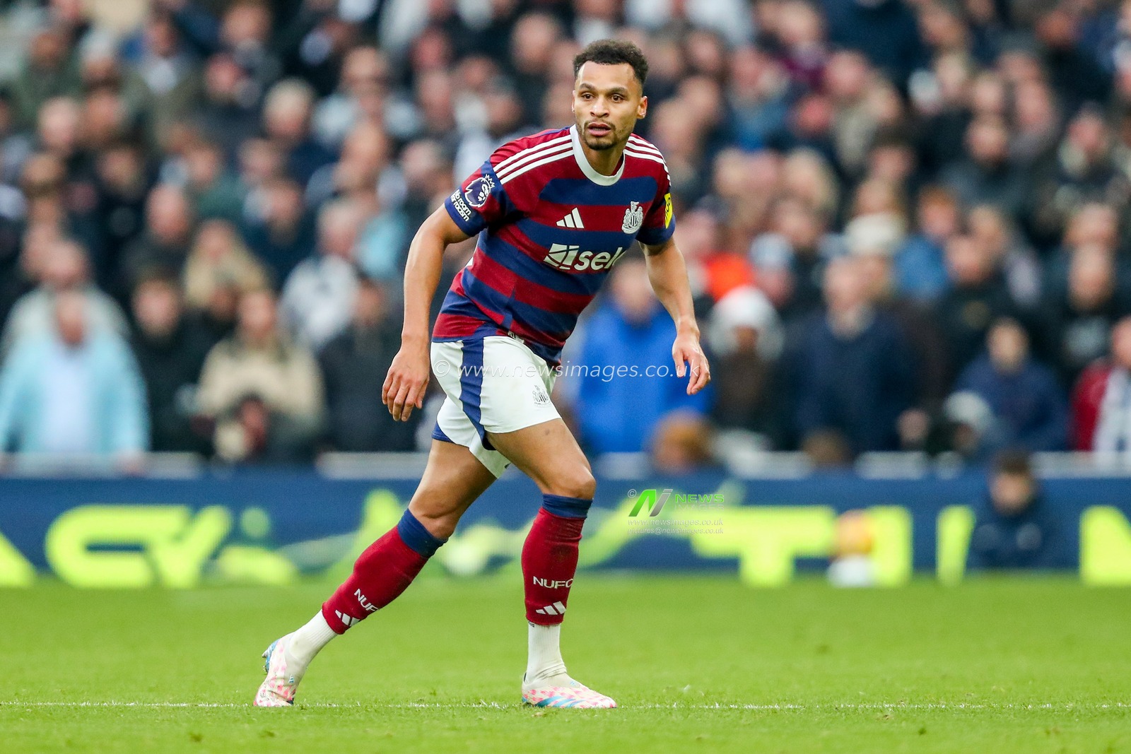 Jacob Murphy of Newcastle United in action during the Premier League match Tottenham Hotspur vs Newcastle United at Tottenham Hotspur Stadium, London, United Kingdom, 4th January 2025

(Photo by Izzy Poles/News Images)
