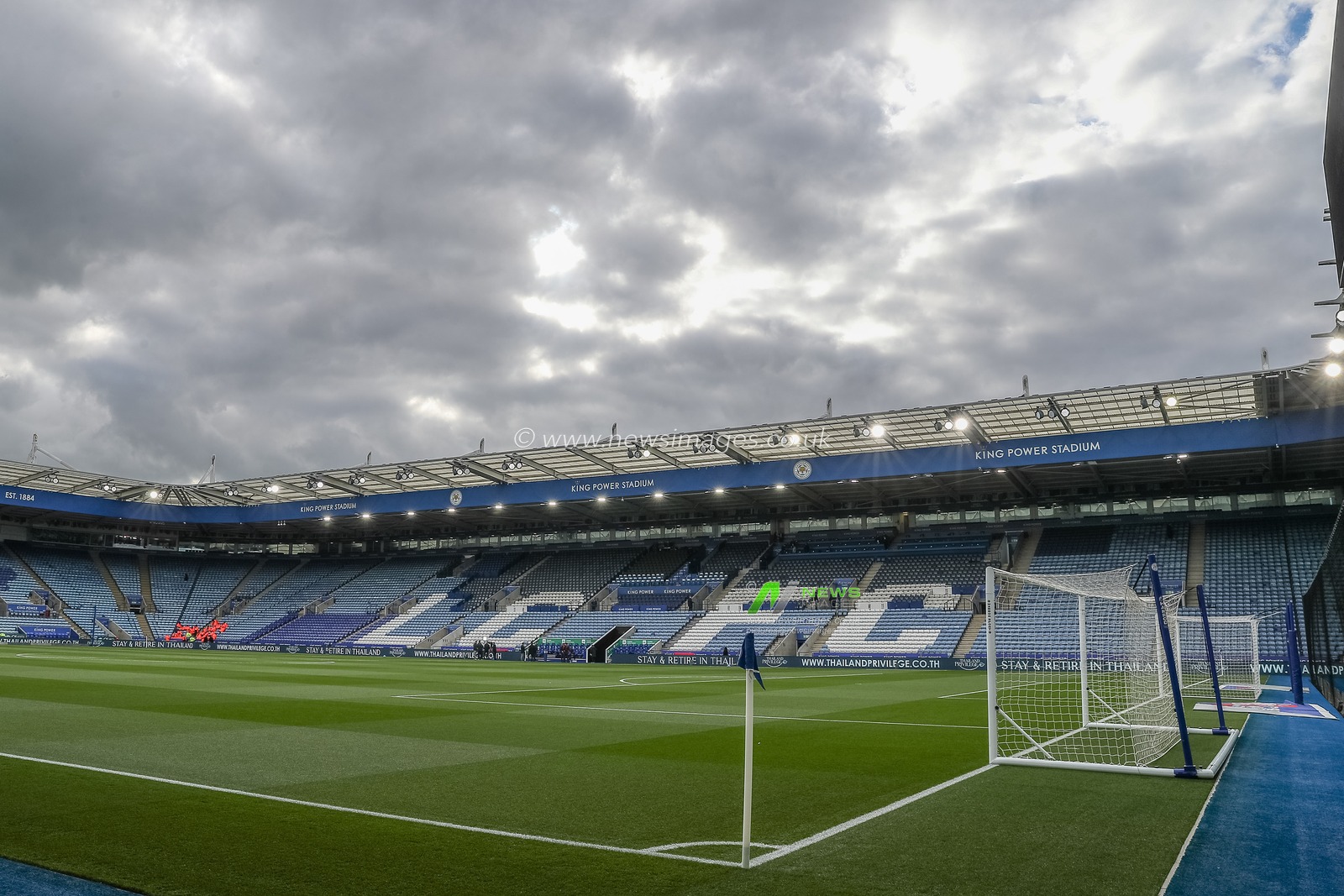 A general view of the King Power Stadium during the Sky Bet Championship match Leicester City vs Southampton at King Power Stadium, Leicester, United Kingdom, 23rd April 2024

(Photo by Gareth Evans/News Images)