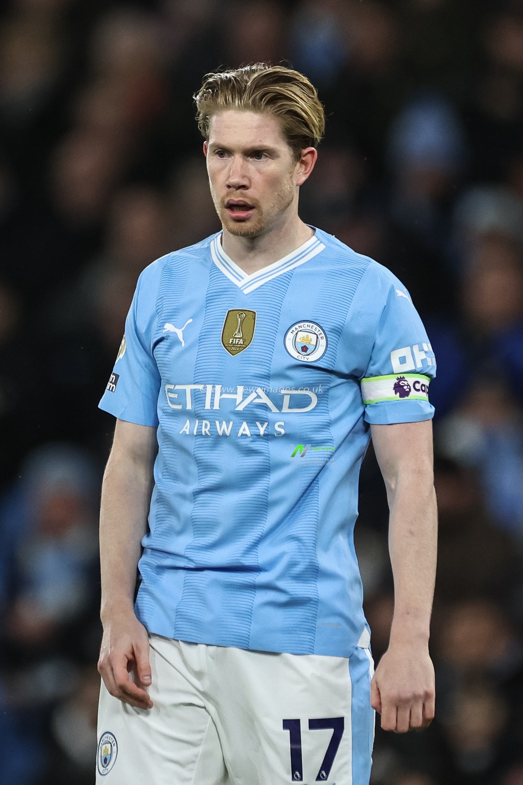 Kevin De Bruyne of Manchester City during the Premier League match Manchester City vs Burnley at Etihad Stadium, Manchester, United Kingdom, 31st January 2024

(Photo by Mark Cosgrove/News Images)