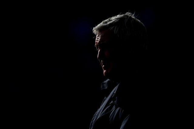 Steve Bruce head coach of Blackpool ahead of the Sky Bet League 1 match Stockport County vs Blackpool at Edgeley Park Stadium, Stockport, United Kingdom, 1st March 2025

(Photo by Craig Thomas/News Images)