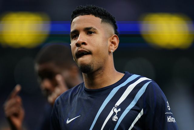 Savio of Tottenham Hotspur during the Carabao Cup round 2 match Tottenham Hotspur vs Charlton Athletic at Tottenham Hotspur Stadium, London, United Kingdom on 26 August 2026

(Photo by Harvey Murphy/News Images)