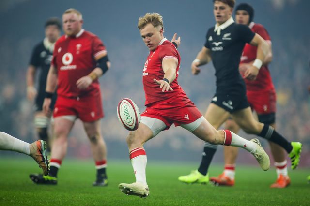 Blair Murray of Wales during the Quilter Nations Series 2025 match Wales vs New Zealand at Principality Stadium, Cardiff, United Kingdom, 22nd November 2025

(Photo by Andrew Lewis/News Images)

*** GER AUT SUI OUT ***