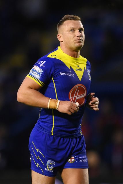 Josh Drinkwater of Warrington Wolves looks on during the Betfred Super League play-off Eliminator 2 Warrington Wolves v St Helens at Halliwell Jones Stadium, Warrington, United Kingdom, 28th September 2024

(Photo by Ben Roberts/News Images)
