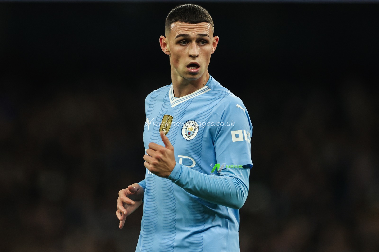 Phil Foden of Manchester City during the Premier League match Manchester City vs Burnley at Etihad Stadium, Manchester, United Kingdom, 31st January 2024

(Photo by Mark Cosgrove/News Images)