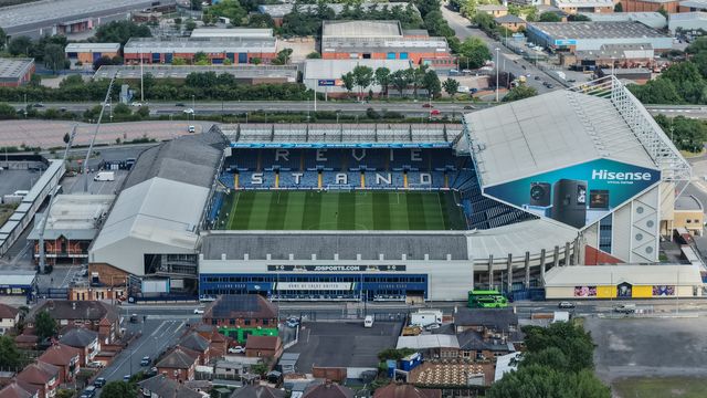 An aerial view of Elland Road during the Pre-season friendly match Leeds United vs Villarreal at Elland Road, Leeds, United Kingdom, 2nd August 2025

(Photo by Mark Cosgrove/News Images)