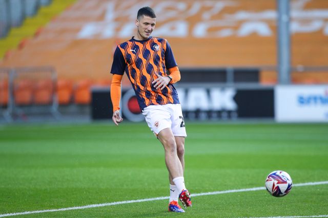 Oliver Casey of Blackpool during the pre-game warm up ahead of the Carabao Cup match Blackpool vs Sheffield Wednesday at Bloomfield Road, Blackpool, United Kingdom, 17th September 2024

(Photo by Gareth Evans/News Images)