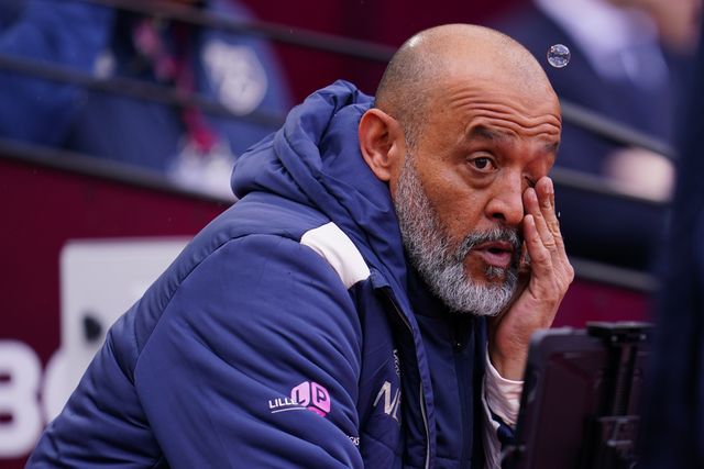 Nuno Espirito Santo manager of West Ham United during the Emirates FA Cup Quarter-Final match West Ham United vs Leeds United at London Stadium, London, United Kingdom on 04 April 2026

(Photo by Harvey Murphy/News Images)