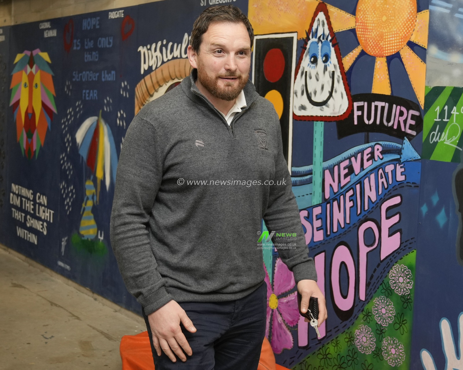 Martin Gleeson, coach of of Warrington Wolves arrives at the stadium before the Betfred Super League Round 10 match Warrington Wolves vs Hull FC at Halliwell Jones Stadium, Warrington, United Kingdom, 3rd May 2024

(Photo by Steve Flynn/News Images)