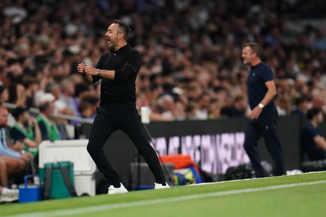 Roberto De Zerbi manager of Tottenham Hotspur during the Carabao Cup round 2 match Tottenham Hotspur vs Charlton Athletic at Tottenham Hotspur Stadium, London, United Kingdom on 26 August 2026

(Photo by Harvey Murphy/News Images)