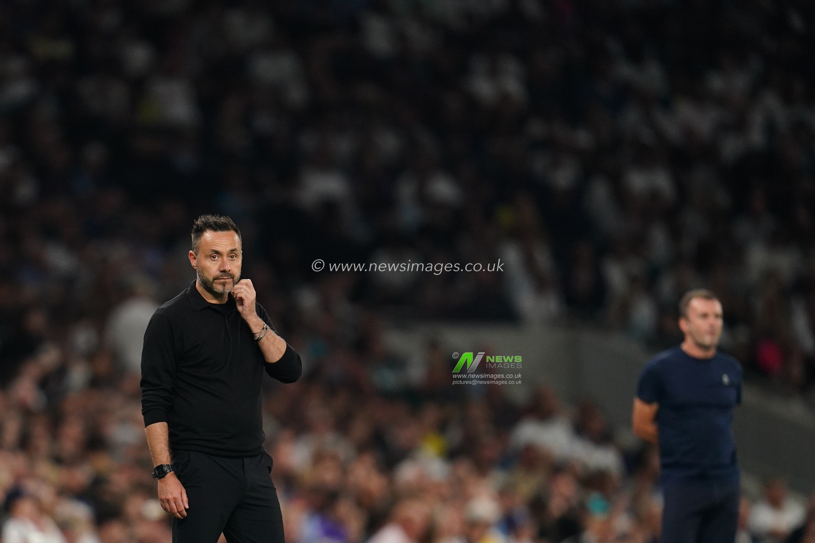 Roberto De Zerbi manager of Tottenham Hotspur during the Carabao Cup round 2 match Tottenham Hotspur vs Charlton Athletic at Tottenham Hotspur Stadium, London, United Kingdom on 26 August 2026

(Photo by Harvey Murphy/News Images)
