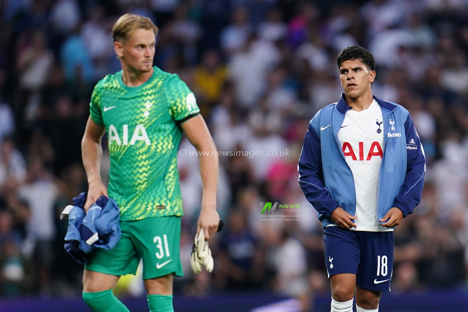 Mateus Fernandes of Tottenham Hotspur during the Carabao Cup round 2 match Tottenham Hotspur vs Charlton Athletic at Tottenham Hotspur Stadium, London, United Kingdom on 26 August 2026

(Photo by Harvey Murphy/News Images)