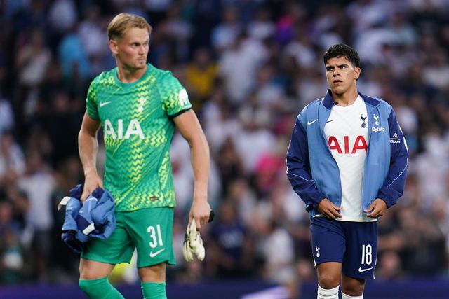Mateus Fernandes of Tottenham Hotspur during the Carabao Cup round 2 match Tottenham Hotspur vs Charlton Athletic at Tottenham Hotspur Stadium, London, United Kingdom on 26 August 2026

(Photo by Harvey Murphy/News Images)