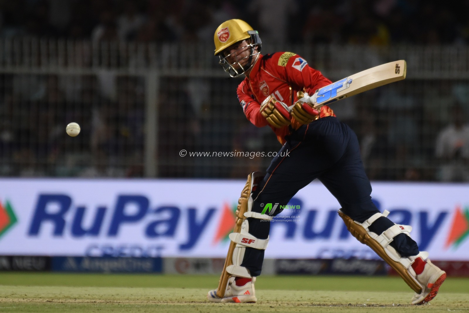 Prabhsimran Singh of Punjab Kings play a shot during the 2025 IPL match between Kolkata Knight Riders and Punjab Kings at Eden Gardens on April 26, 2025, in Kolkata, India.Photo by Debajyoti Chakraborty.(Photo: Debajyoti Chakraborty/News Images)