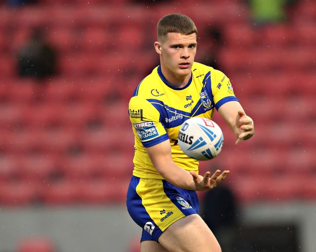 Jake Thewlis of Warrington Wolves before the Betfred Super League round 17 match Salford Red Devils vs Warrington Wolves at Salford Community Stadium, Eccles, United Kingdom, 4th July 2025

(Photo by Sam Eaden/News Images)