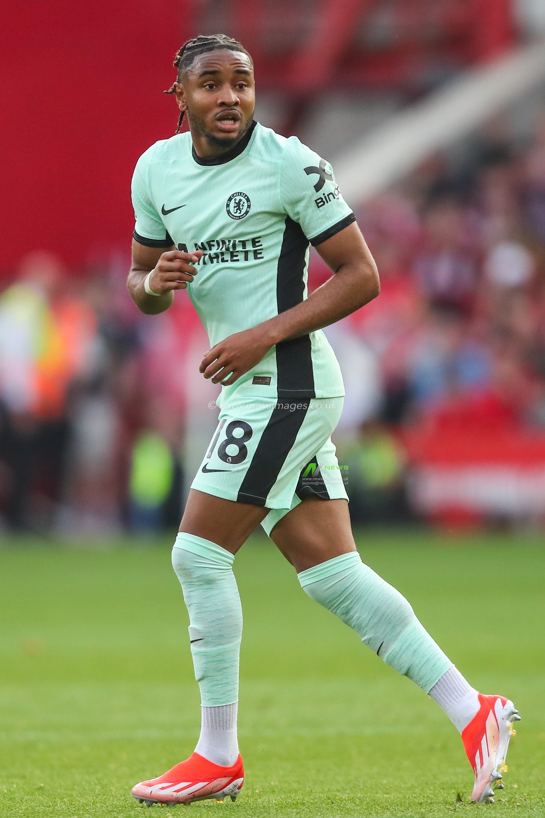 Christopher Nkunku of Chelsea  during the Premier League match Nottingham Forest vs Chelsea at City Ground, Nottingham, United Kingdom, 11th May 2024

(Photo by Gareth Evans/News Images)