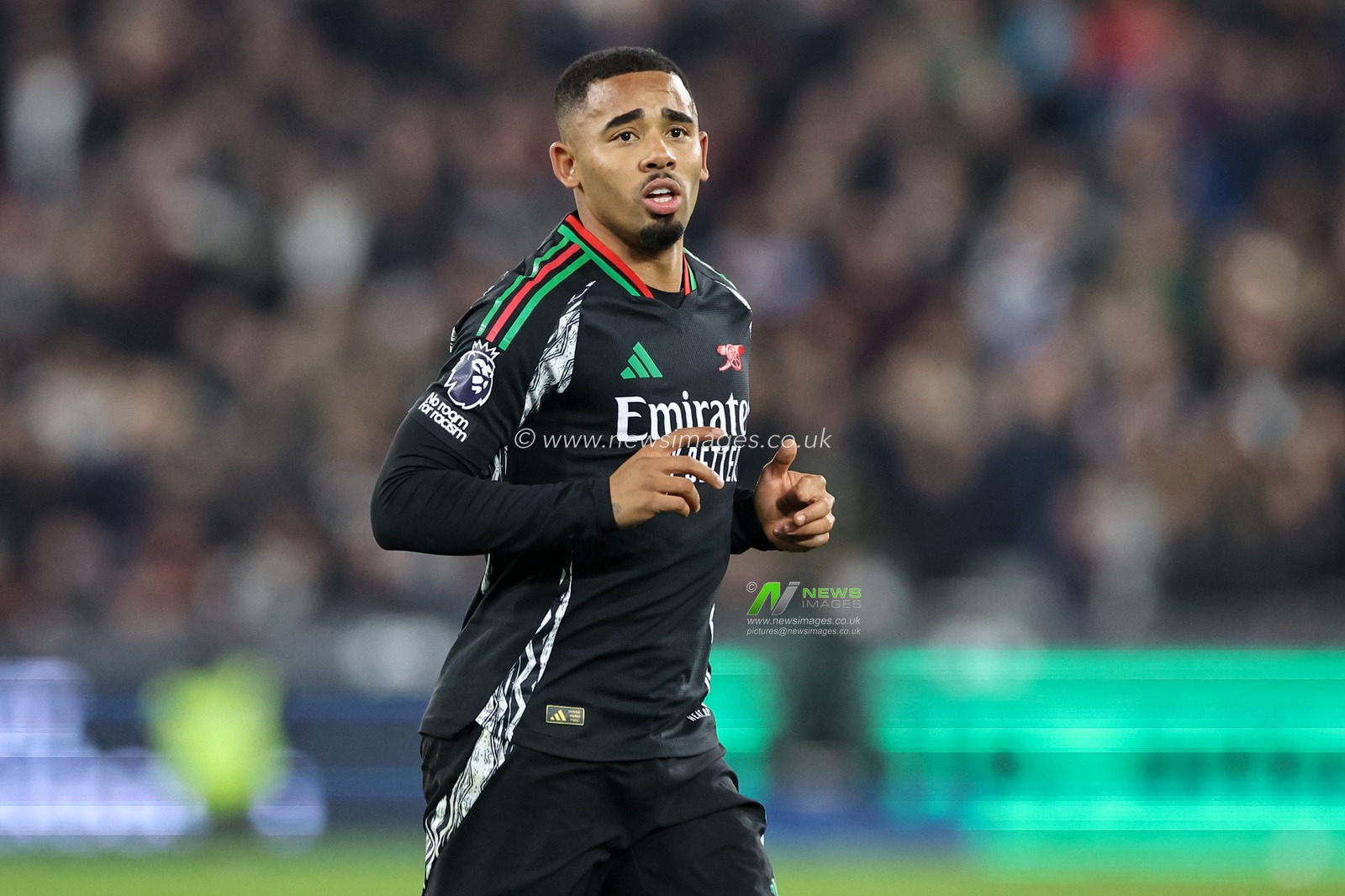 Gabriel Jesus of Arsenal during the Premier League match West Ham United vs Arsenal at London Stadium, London, United Kingdom, 30th November 2024

(Photo by Mark Cosgrove/News Images)