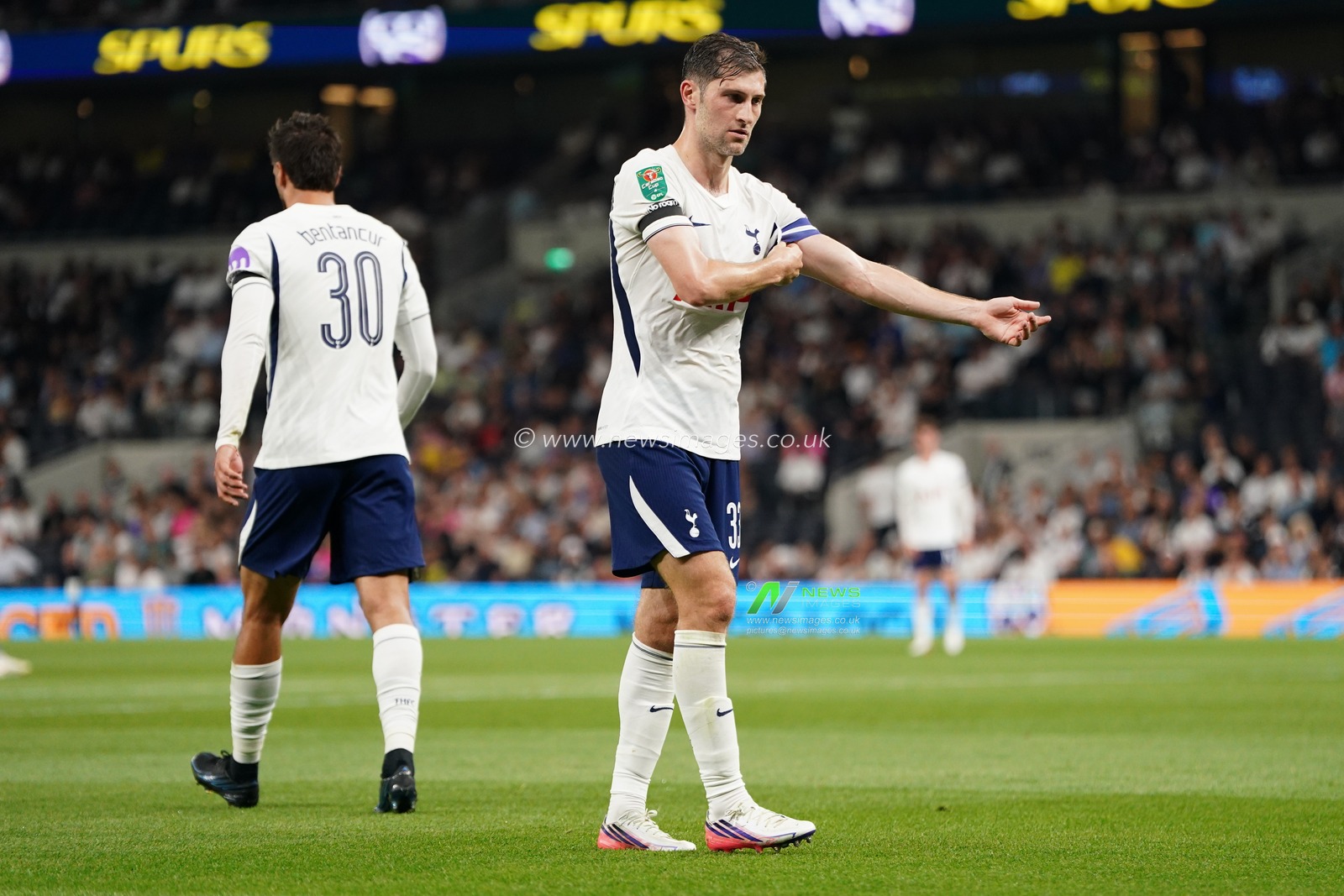 Ben Davies of Tottenham Hotspur during the Carabao Cup round 2 match Tottenham Hotspur vs Charlton Athletic at Tottenham Hotspur Stadium, London, United Kingdom on 26 August 2026

(Photo by Harvey Murphy/News Images)