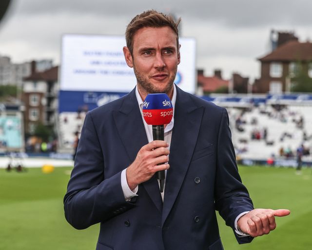 Stuart Broad CBE speaks on Sky Sports ahead of the game during the Rothesay 5th Rothesay Test Day 1 Match England v India at The Kia Oval, London, United Kingdom, 31st July 2025

(Photo by Alfie Cosgrove/News Images)