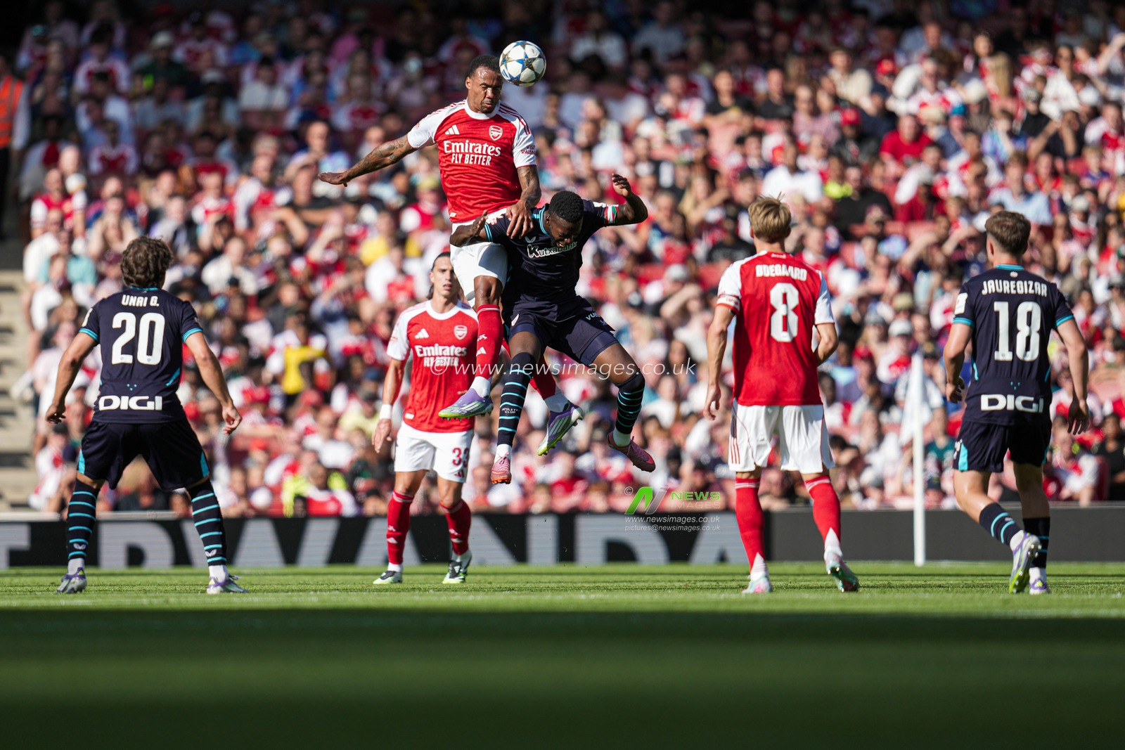 during the Pre-season friendly match Arsenal vs Athletic Bilbao at Emirates Stadium, London, United Kingdom, 9th August 2025

(Photo by Harvey Murphy/News Images)