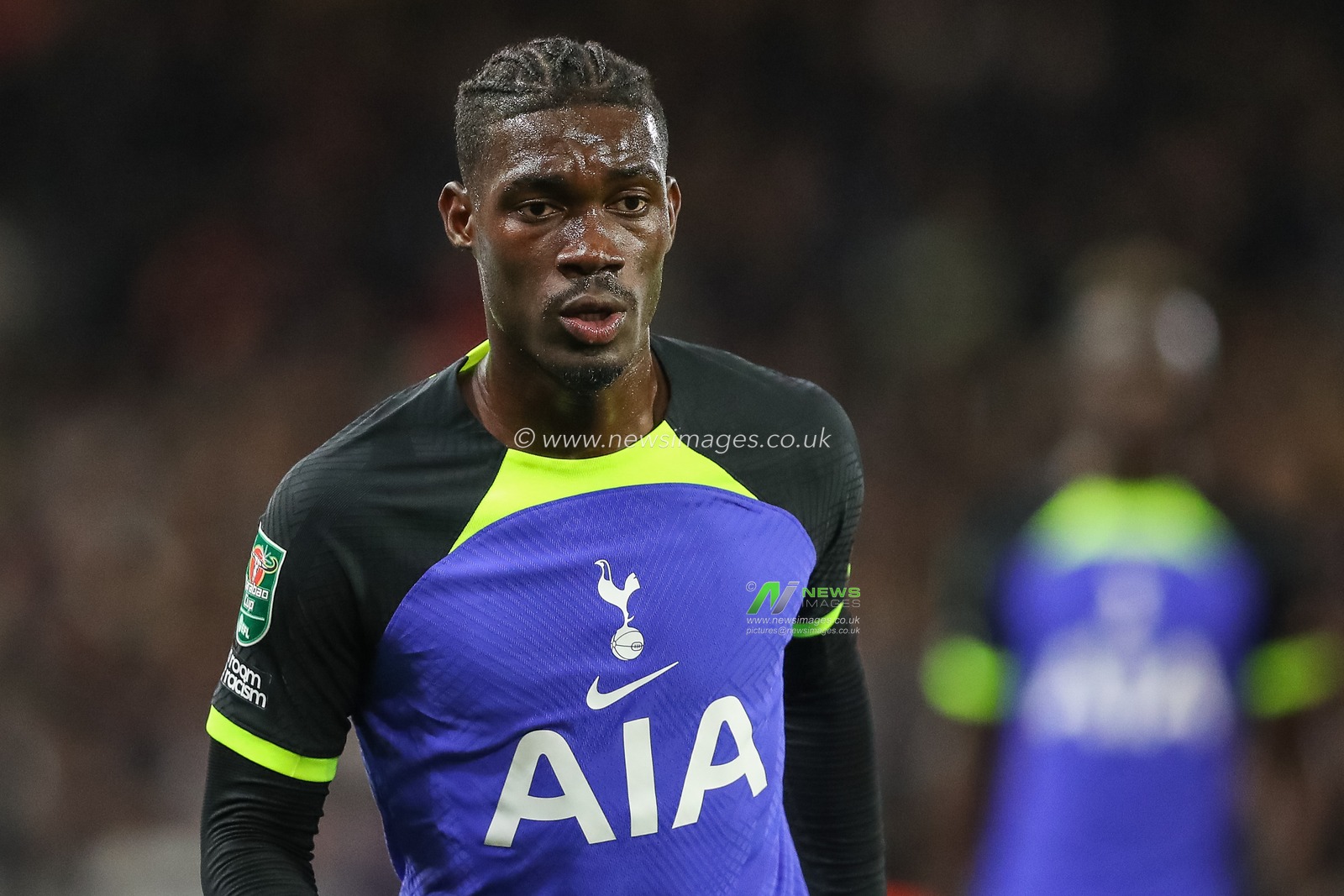 Yves Bissouma #38 of Tottenham Hotspur during the Carabao Cup Third Round match Nottingham Forest vs Tottenham Hotspur at City Ground, Nottingham, United Kingdom, 9th November 2022

(Photo by Gareth Evans/News Images)