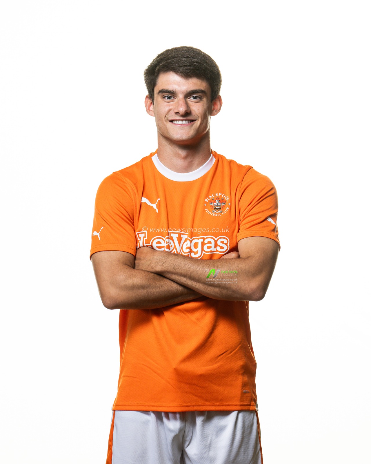 Blackpool Squad Headshots at Bloomfield Road, Blackpool, United Kingdom, 27th July 2023

(Photo by Craig Thomas/News Images)