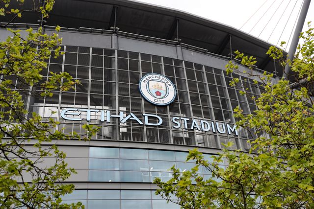 General view of The City in the Community Etihad Stadium ahead of the Premier League match Manchester City vs Brentford at The City in the Community Etihad Stadium, Manchester, United Kingdom on 09 May 2026

(Photo by Jorge Horsted/News Images)