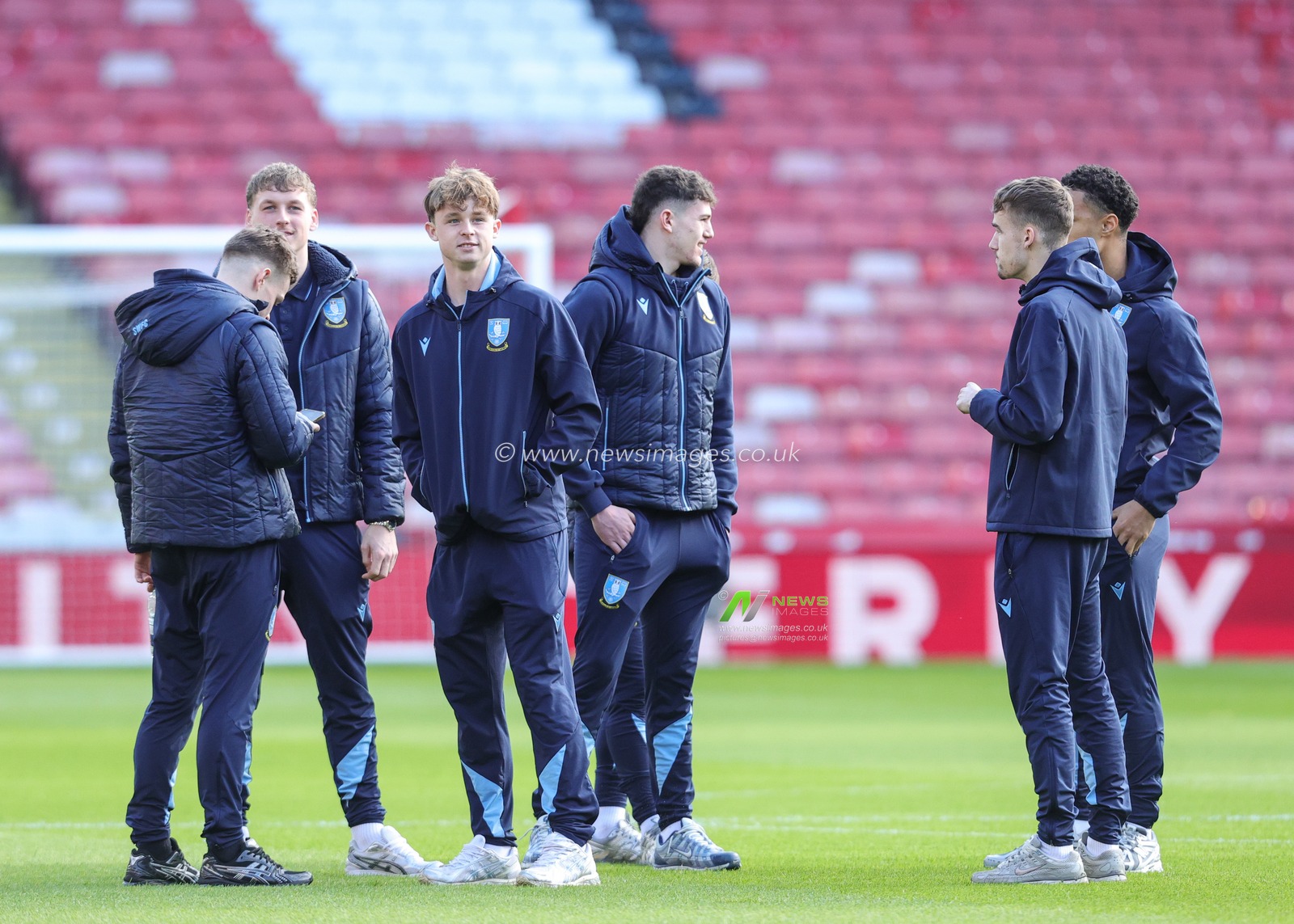 Sheffield Wednesday players arrive ahead of the Sky Bet Championship match Sheffield United vs Sheffield Wednesday at Bramall Lane, Sheffield, United Kingdom on 22 February 2026

(Photo by Richard Bierton/News Images)
