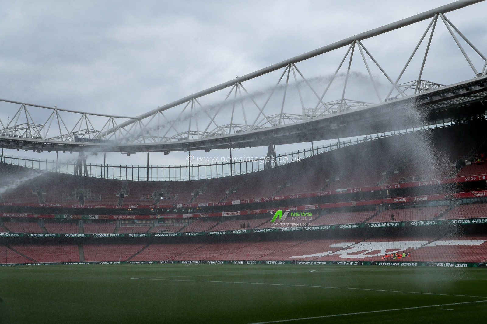 A general view of Emirates Stadium prior to the Premier League match Arsenal vs Leeds United at Emirates Stadium, London, United Kingdom, 23rd August 2025

(Photo by Izzy Poles/News Images)