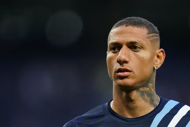 Richarlison of Tottenham Hotspur warming up ahead of kick off during the Carabao Cup round 2 match Tottenham Hotspur vs Charlton Athletic at Tottenham Hotspur Stadium, London, United Kingdom on 26 August 2026

(Photo by Harvey Murphy/News Images)