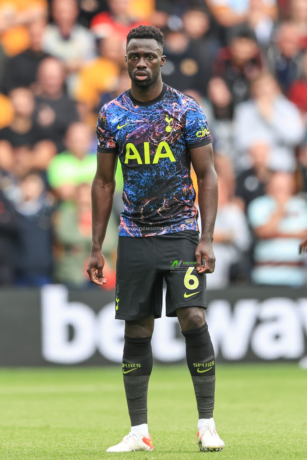 Davinson Sanchez #6 of Tottenham Hotspur during the game