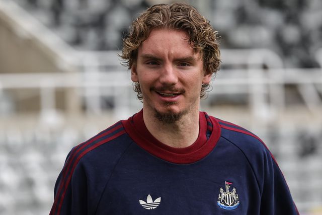 Nick Woltemade of Newcastle United arrives during the Premier League match Newcastle Untied vs Sunderland at St. James's Park, Newcastle, United Kingdom on 22 March 2026

(Photo by Mark Cosgrove/News Images)