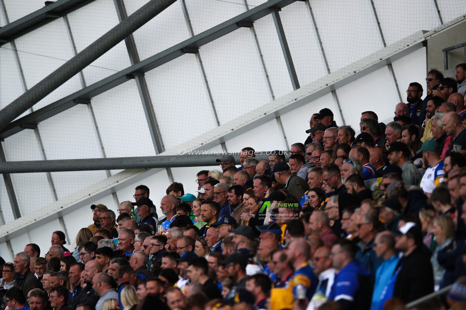 Leeds Rhinos fans during the Betfred Super League Round 16 match Leeds Rhinos vs London Broncos at Headingley Stadium, Leeds, United Kingdom, 6th July 2024

(Photo by Gareth Evans/News Images)