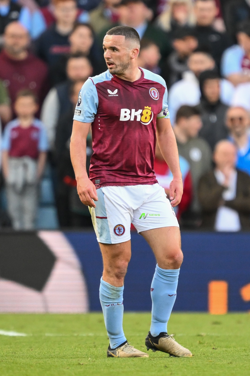 John McGinn of Aston Villa during the Premier League match Aston Villa vs Bournemouth at Villa Park, Birmingham, United Kingdom, 21st April 2024

(Photo by Craig Thomas/News Images)