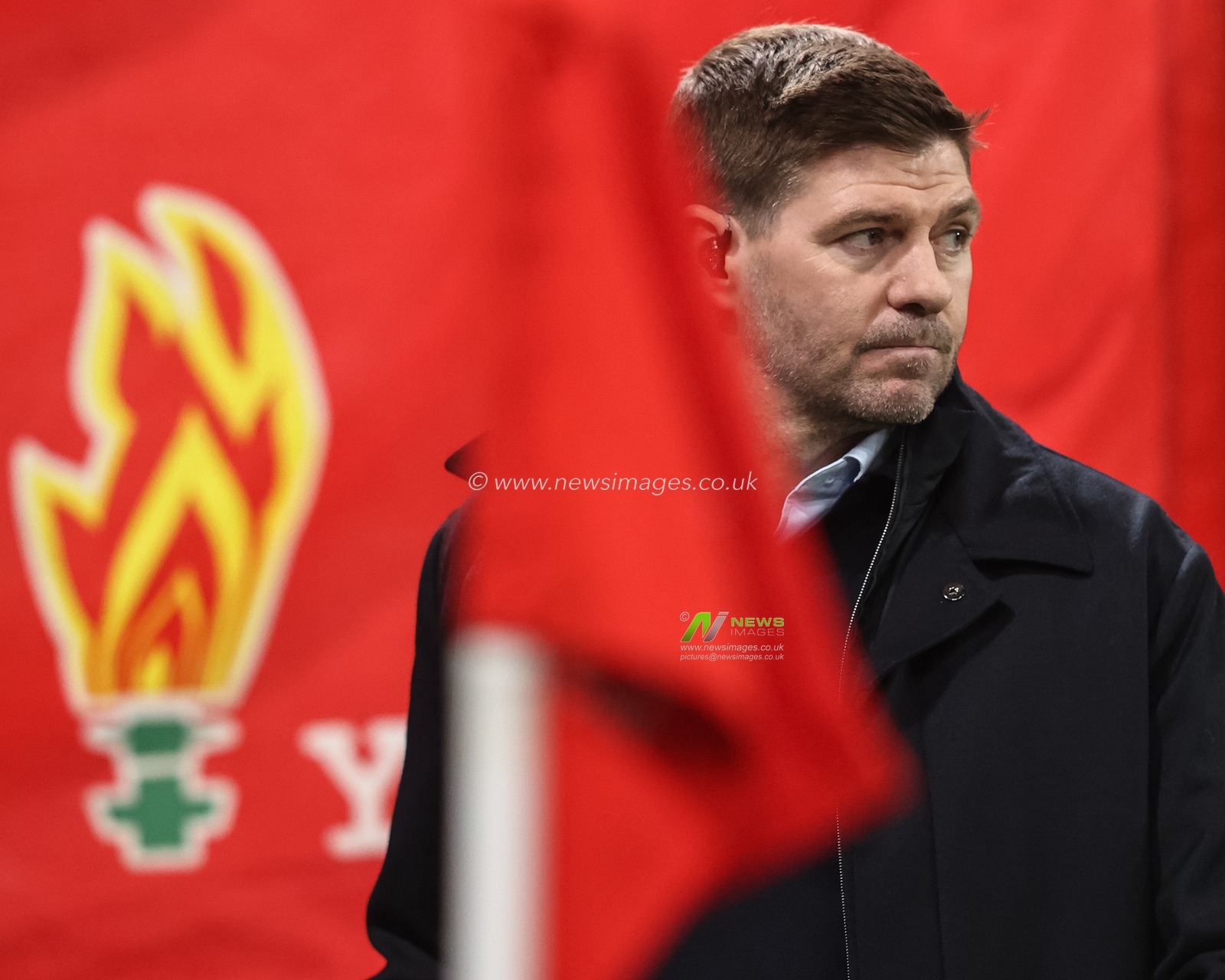 Former Liverpool player Steven Gerrard is in attendance during the UEFA Champions League last 16 second leg match Liverpool vs Galatasaray at Anfield, Liverpool, United Kingdom on 18 March 2026

(Photo by Alfie Cosgrove/News Images)