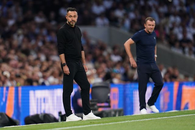 Roberto De Zerbi manager of Tottenham Hotspur during the Carabao Cup round 2 match Tottenham Hotspur vs Charlton Athletic at Tottenham Hotspur Stadium, London, United Kingdom on 26 August 2026

(Photo by Harvey Murphy/News Images)