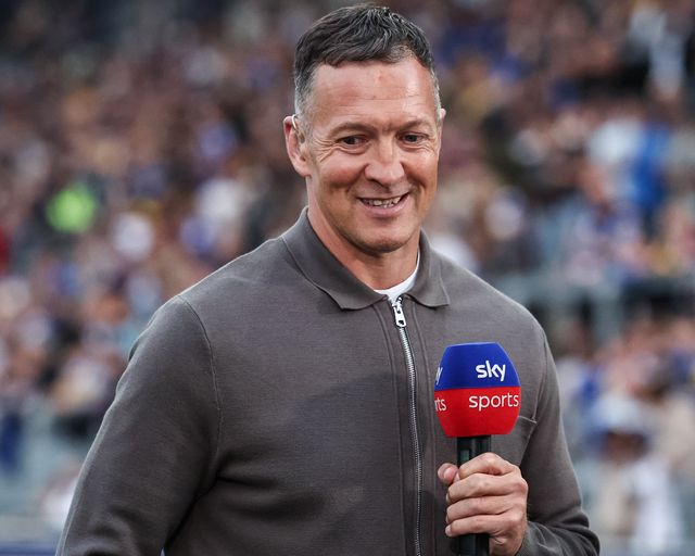Danny McGuire is a guest on Sky Sports during the Betfred Super League round 23 match Leeds Rhinos vs Hull KR at Headingley Stadium, Leeds, United Kingdom, 21st August 2025

(Photo by Mark Cosgrove/News Images)