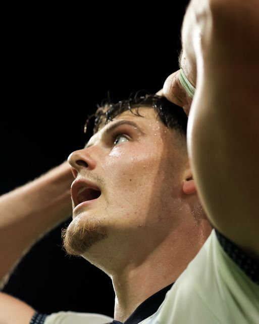 Will Lankshear of Middlesbrough dejected during the Sky Bet Championship match Burnley vs Middlesbrough at Turf Moor, Burnley, United Kingdom on 02 September 2026

(Photo by Jorge Horsted/News Images)