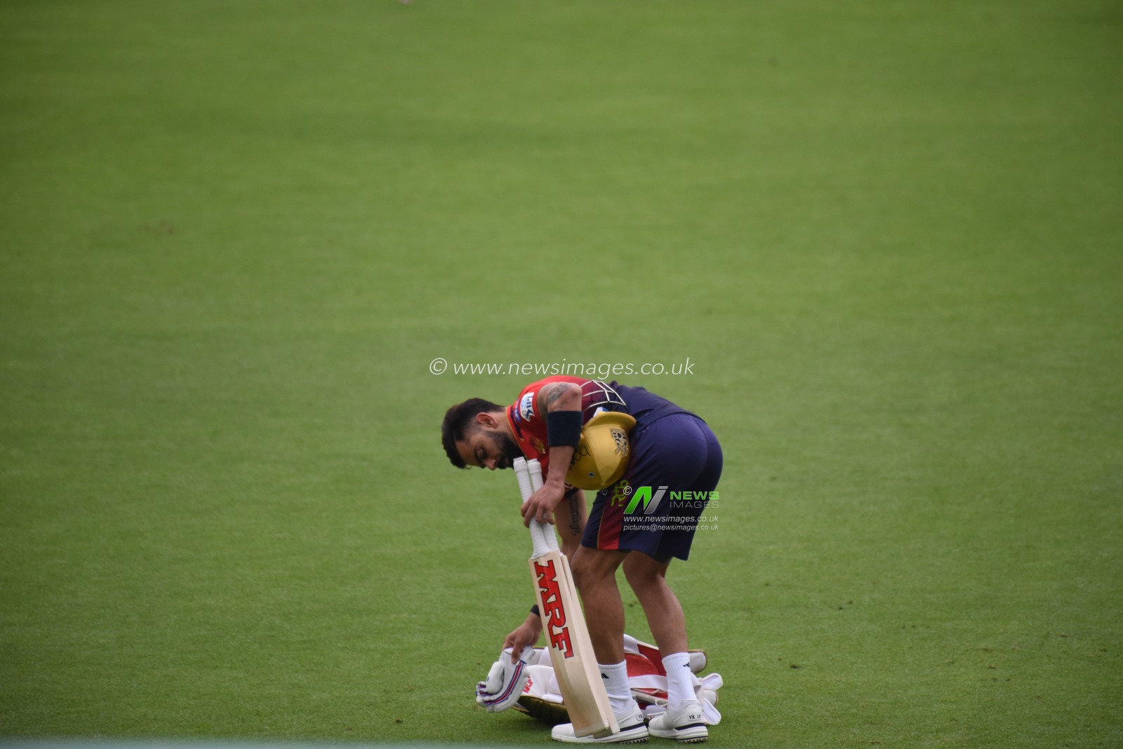 Royal Challengers Bengaluru's (RCB) Virat Kohli attend a practice session on the eve of their  Indian Premier League (IPL) 2025 T20 cricket match between Kolkata Knight Riders and Royal Challengers Bengaluru, at the Eden Gardens, in Kolkata,India, Friday, March 21, 2025.Pictures by Debajyoti Chakraborty.(Photo: Debajyoti Chakraborty/News Images)