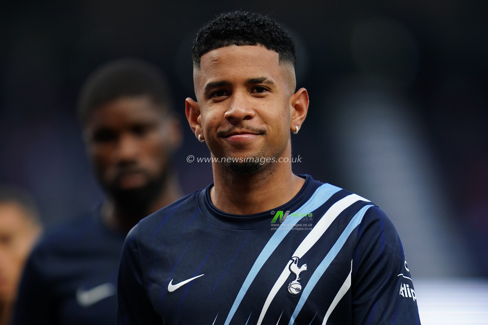 Savio of Tottenham Hotspur ahead of kick off during the Carabao Cup round 2 match Tottenham Hotspur vs Charlton Athletic at Tottenham Hotspur Stadium, London, United Kingdom on 26 August 2026

(Photo by Harvey Murphy/News Images)