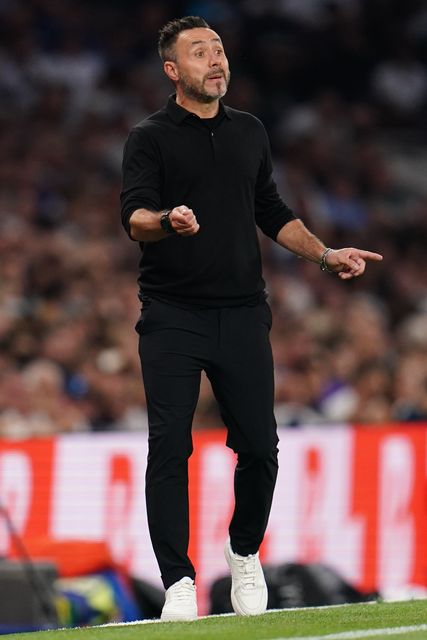 Roberto De Zerbi manager of Tottenham Hotspur during the Carabao Cup round 2 match Tottenham Hotspur vs Charlton Athletic at Tottenham Hotspur Stadium, London, United Kingdom on 26 August 2026

(Photo by Harvey Murphy/News Images)