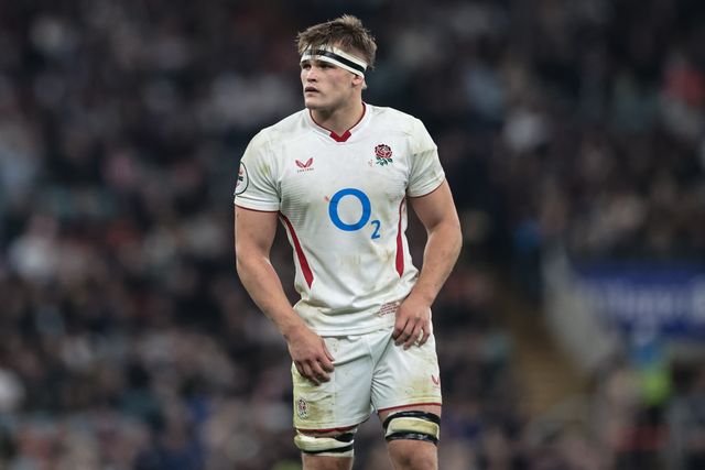  Alex Coles of England during the Quilter Nations Series 2025 match England vs Fiji at Allianz Stadium, Twickenham, United Kingdom, 8th November 2025

(Photo by Mark Cosgrove/News Images)

*** GER AUT SUI OUT ***