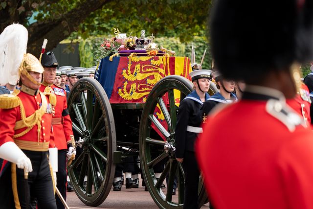 Her Majesty The Queen Elizabeth II funeral procession
