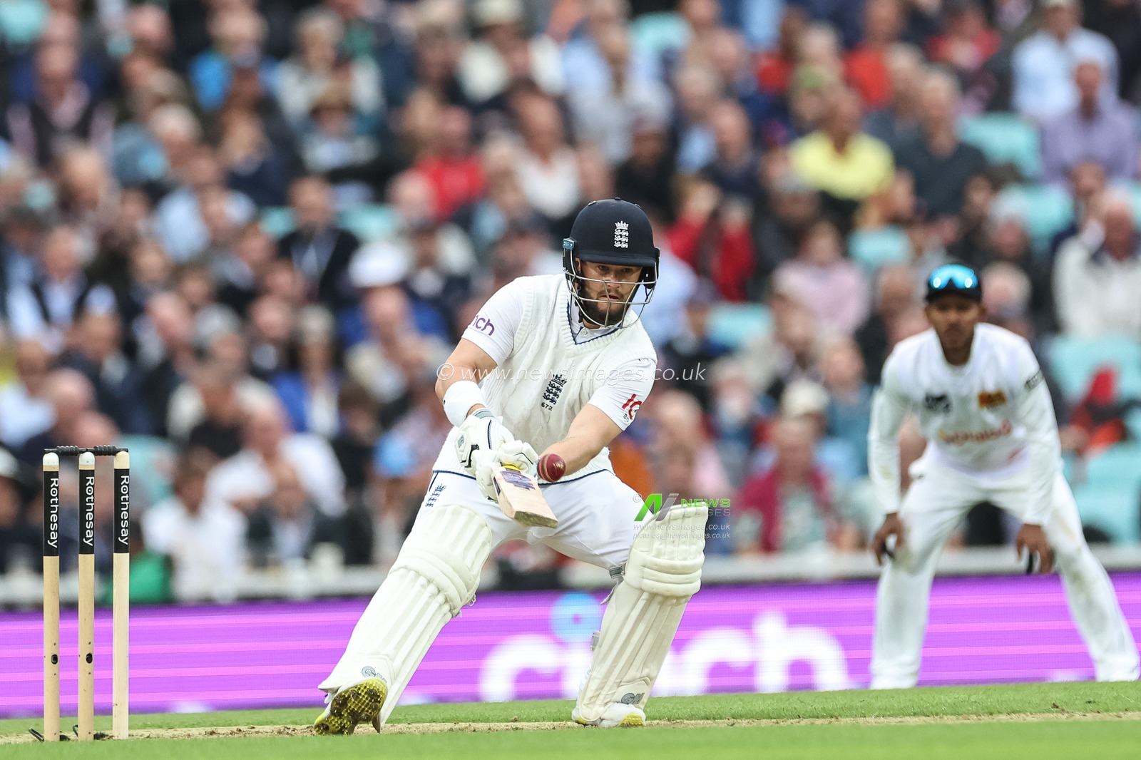 Ben Duckett of England with a reverse scoop for four runs during the 3rd Rothesay Test Match Day One England v Sri Lanka at The Kia Oval, London, United Kingdom, 6th September 2024

(Photo by Mark Cosgrove/News Images)