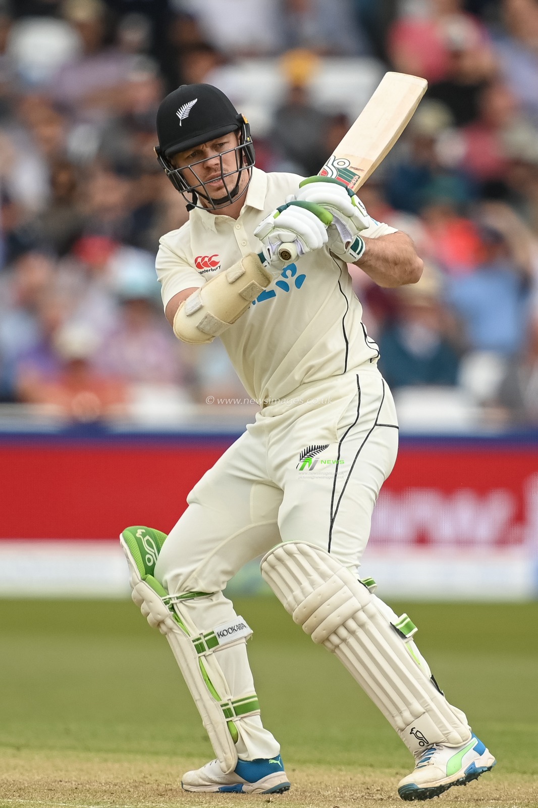 Michael Bracewell of New Zealand in action during day 2 of the 2nd Test between the New Zealand Blackcaps and England at Trent Bridge Cricket Ground, Nottingham, England on Saturday 11 June 2022.