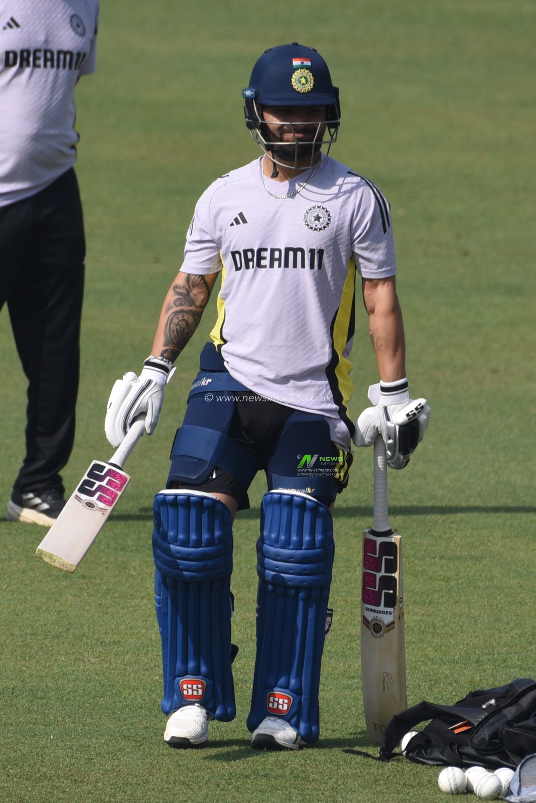 India's Rinku Singh attends a practice session ahead of their first Twenty20 international cricket match against England at the Eden Gardens in Kolkata on January 20. 2025.Pictures by Debajyoti Chakraborty.(Photo: Debajyoti Chakraborty/News Images)