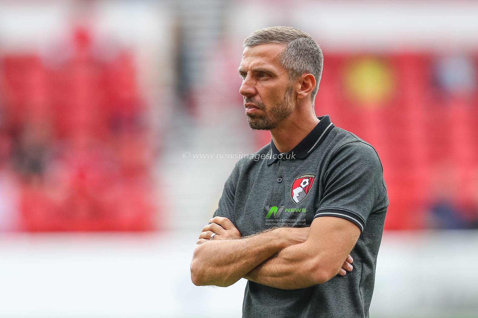 Gary O'Neil caretaker manager of Bournemouth during the pre-game warm up ahead of the Premier League match Nottingham Forest vs Bournemouth at City Ground, Nottingham, United Kingdom, 3rd September 2022

(Photo by Gareth Evans/News Images)